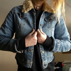 Faux Fur Vintage Jacket